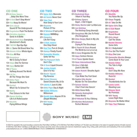 Various Artists - NOW That's What I Call An ERA - ONE MORE TIME: 1996-2007 [4CD DLX]