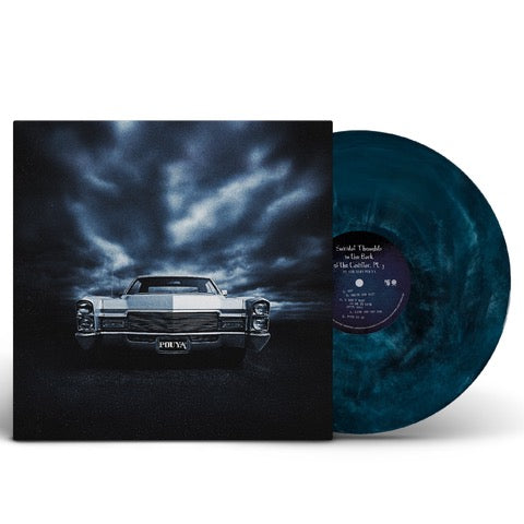 Pouya - Suicidal Thoughts in the Back of the Cadillac, Pt. 3 [Dark Blue Marbled Vinyl]