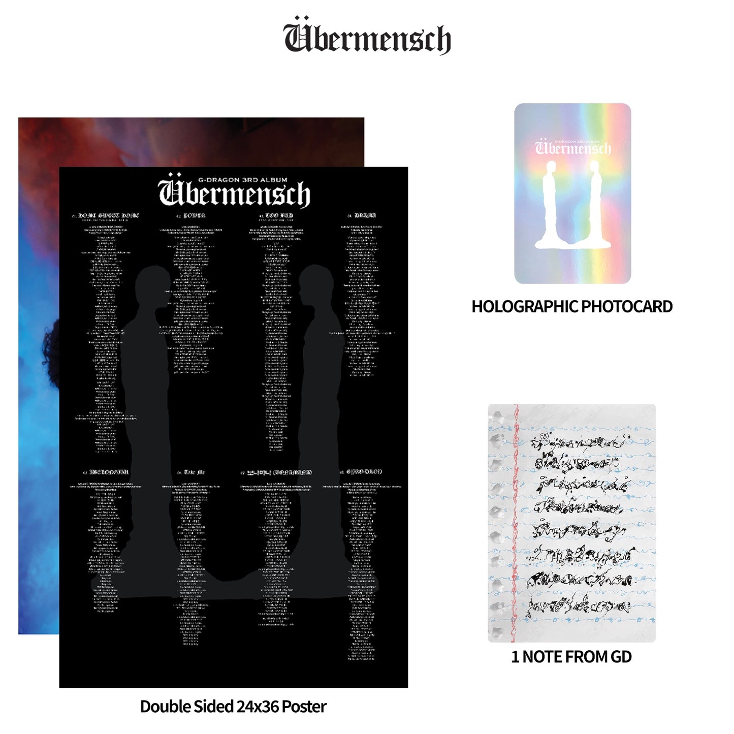 G-Dragon - Übermensch [RAINBOW ECO MIX VINYL]