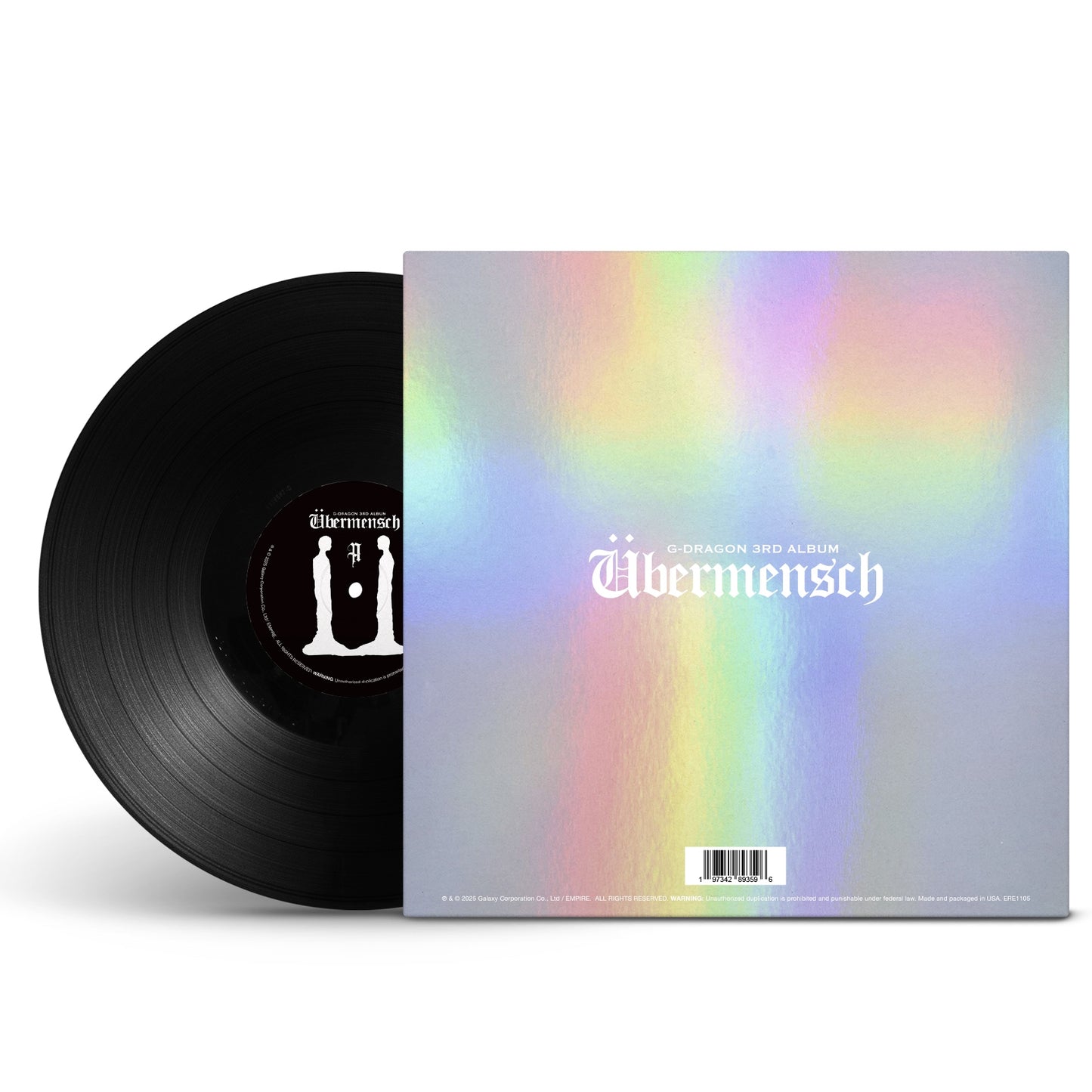 G-Dragon - Übermensch [DIE-CUT MIRRORBOARD VINYL]