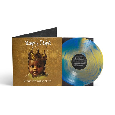 Young Dolph - King of Memphis (10 Yr Anniversary - Royalty Blue & Gold Vinyl)