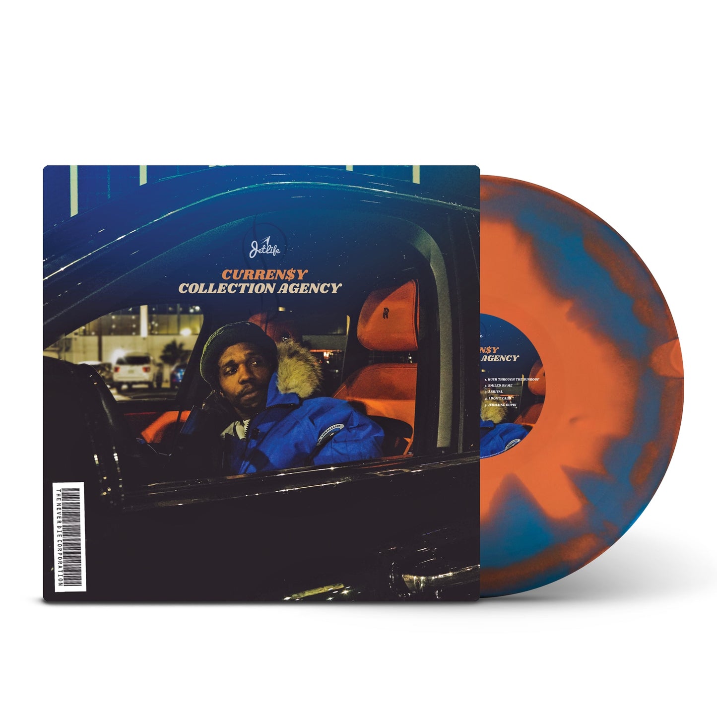 Curren$y - Collection Agency [Orange & Blue Vinyl]