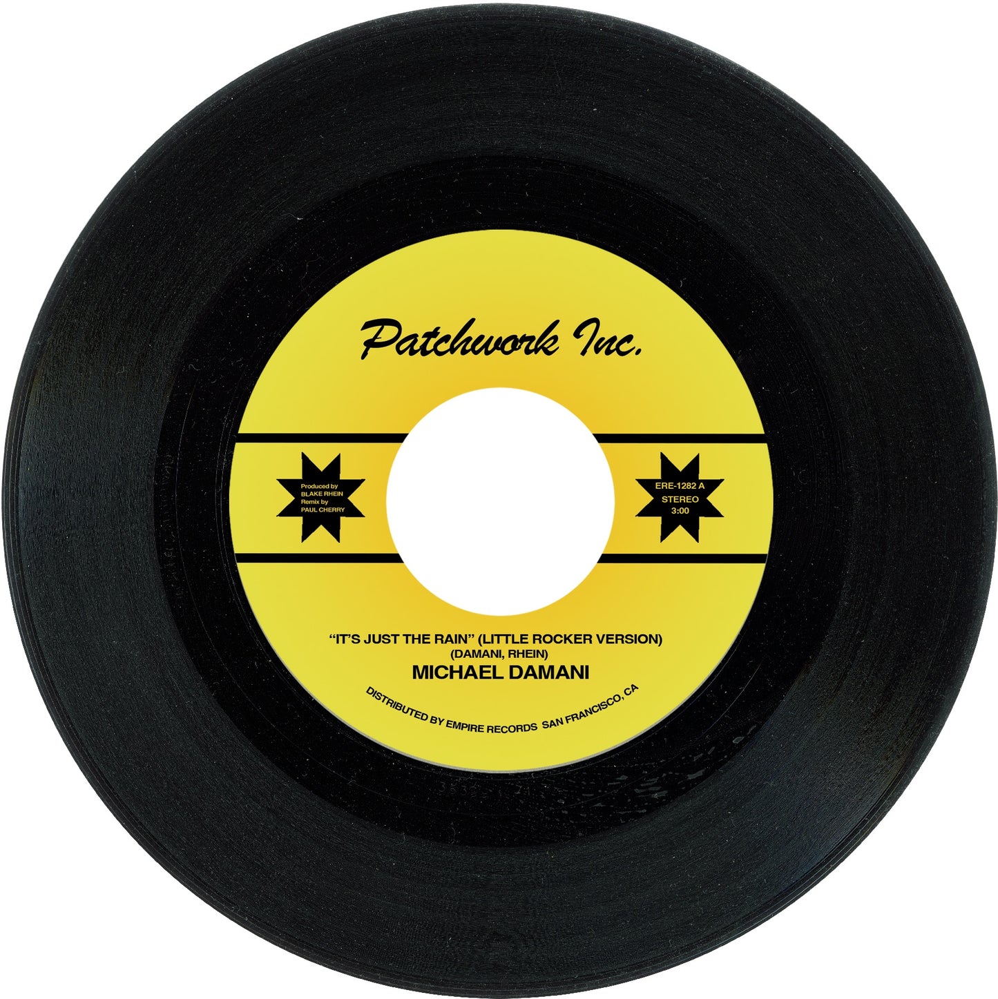 Patchwork Inc.& Michael Damani - It's Just The Rain (Little Rocker / Dub Version) [7" Vinyl]