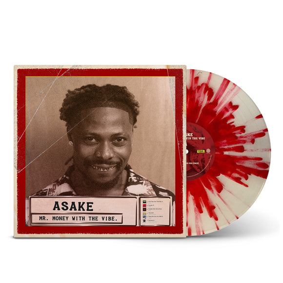 Asake - Mr. Money With The Vibe [Bone vinyl with Red splatter]