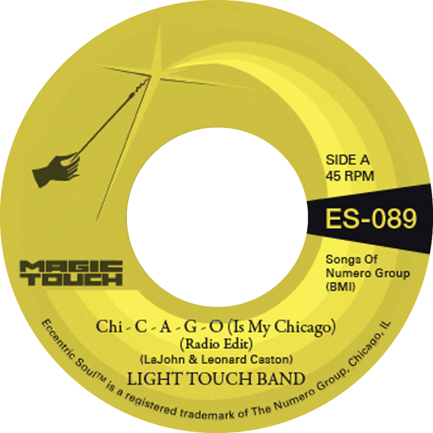 Light Touch Band & Magic Touch - Chi - C - A - G - O (Is My Chicago) b/w Sexy Lady (Radio Edit) [7" Vinyl]