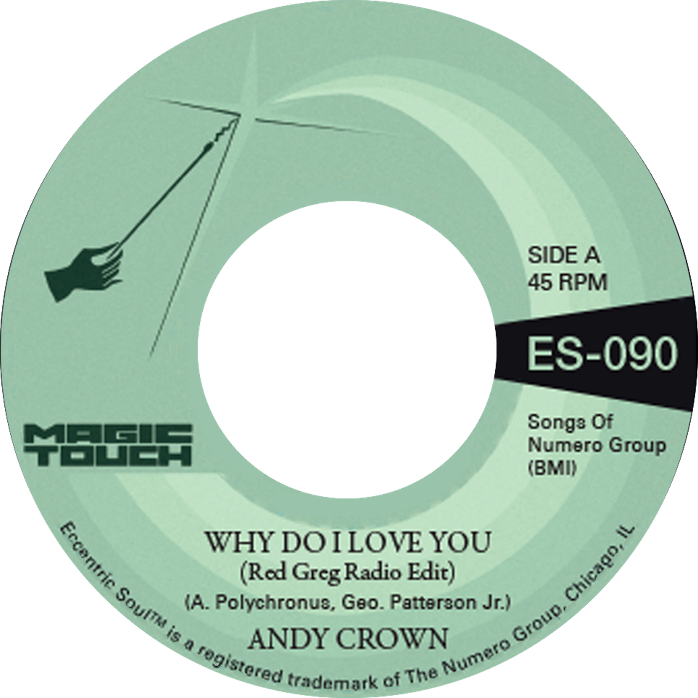 Andy Crown & Magic Touch - Why Do I Love You b/w Why Do I Love You [7" Vinyl]