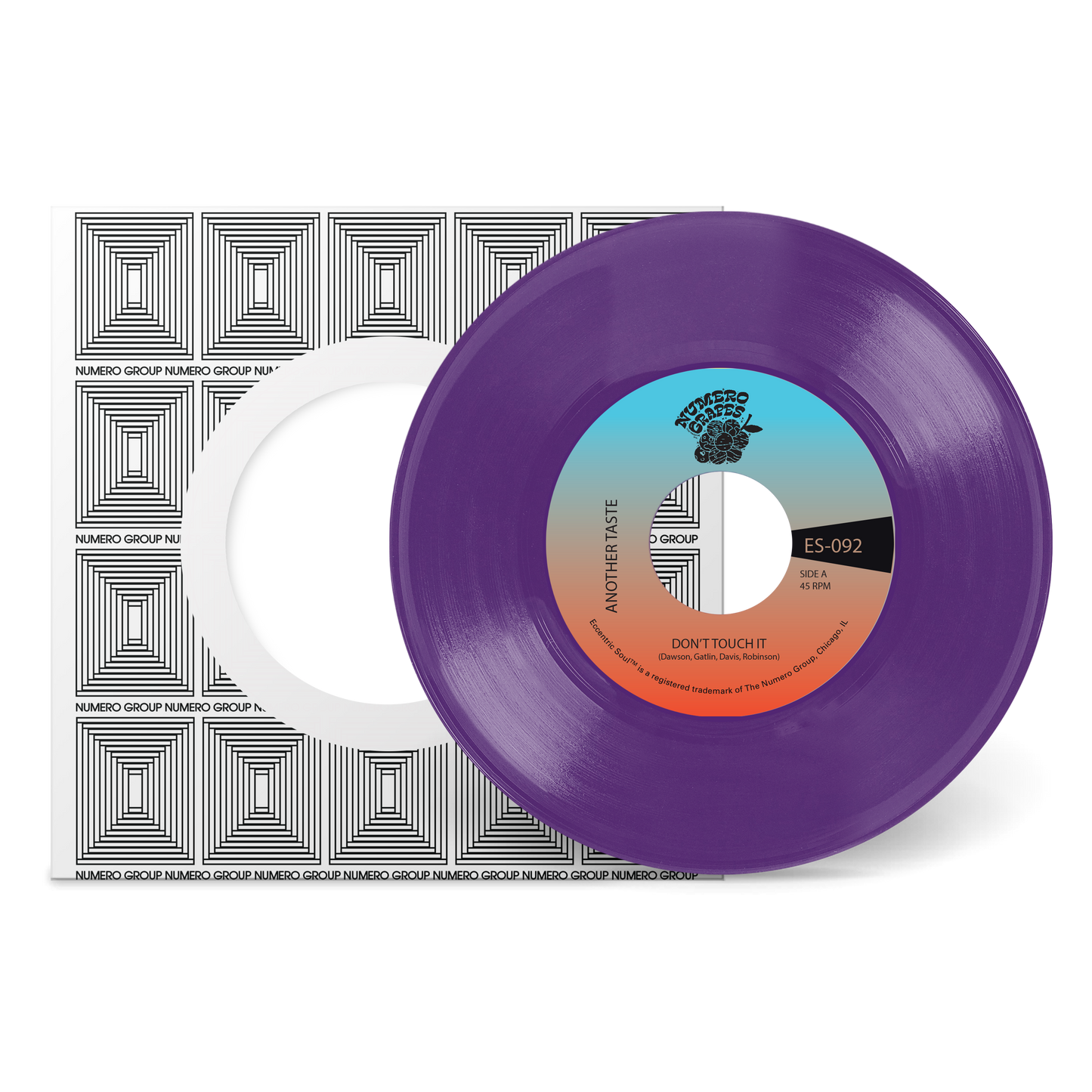 Another Taste & Maxx Traxx - Don't Touch It [7" Opaque Purple Vinyl]
