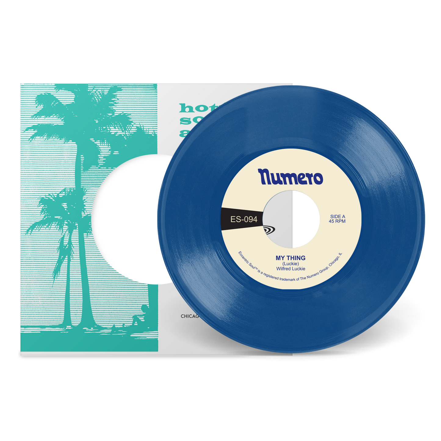 Wilfred Luckie - My Thing b/w Wait For Me [Maritime Blue Colored Vinyl 7"]