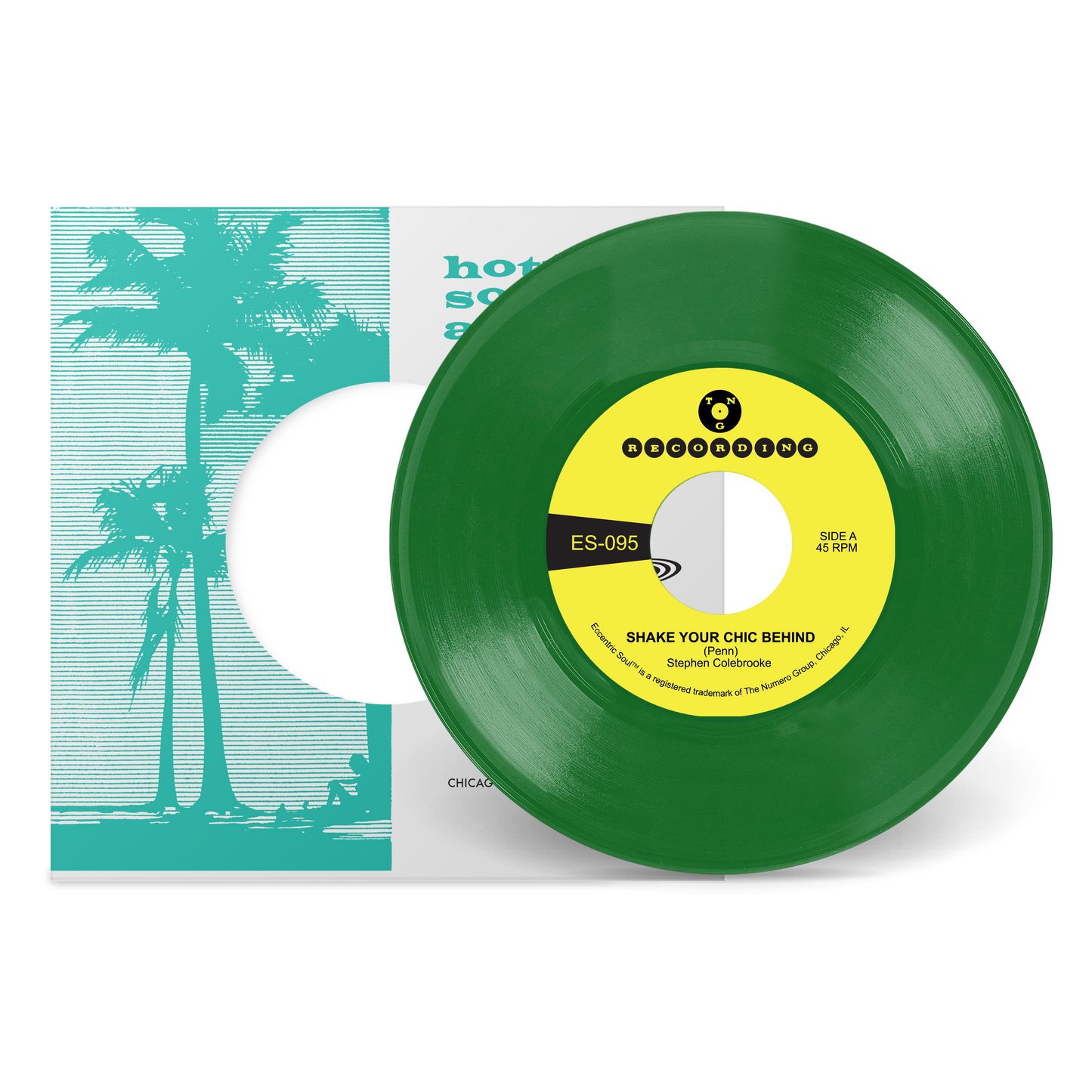 Stephen Colebrooke - Shake Your Chic Behind b/w Stay Away From Music [Tropics Green Colored Vinyl 7"]
