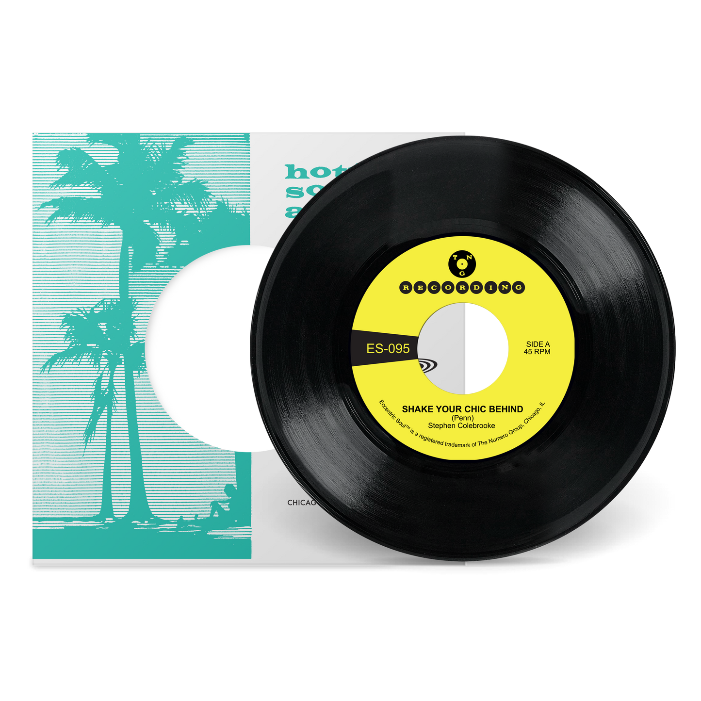 Stephen Colebrooke - Shake Your Chic Behind b/w Stay Away From Music [Standard Black 7"]