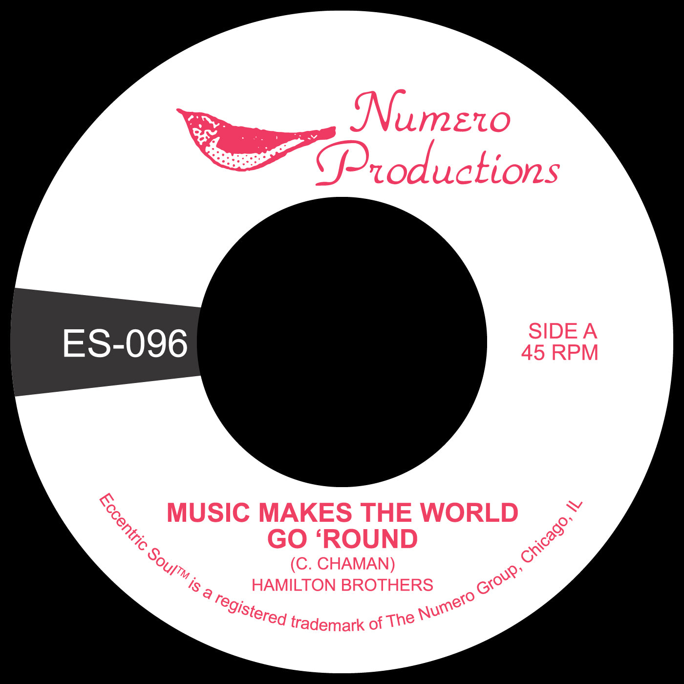 Hamilton Brothers - Music Makes The World Go 'Round [Standard Black 7"]