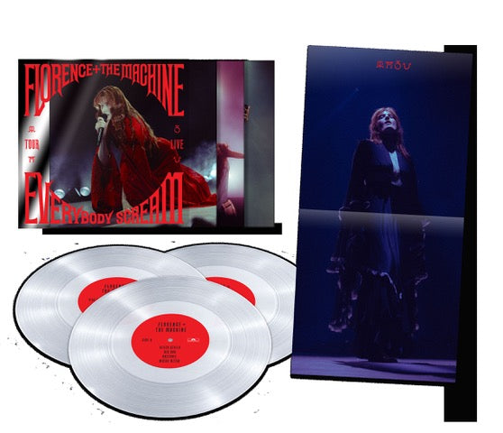 Florence + The Machine - Everybody Scream Tour Live [3LP CLEAR]