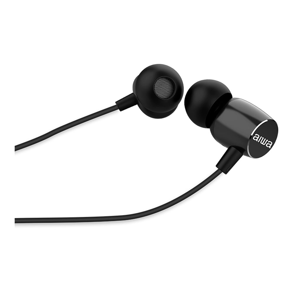 AIWA ESTM-30BK Ultra Compact Dynamic In-Earphone [Black]