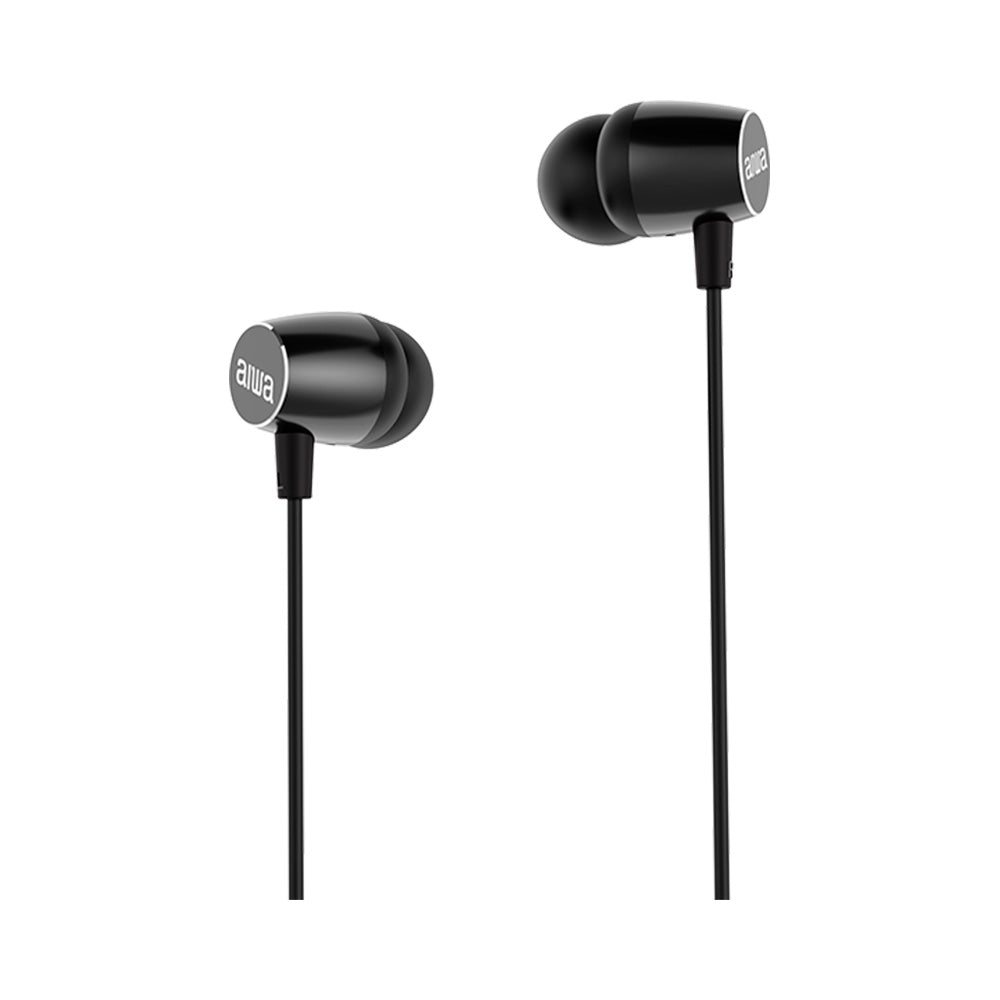 AIWA ESTM-30BK Ultra Compact Dynamic In-Earphone [Black]