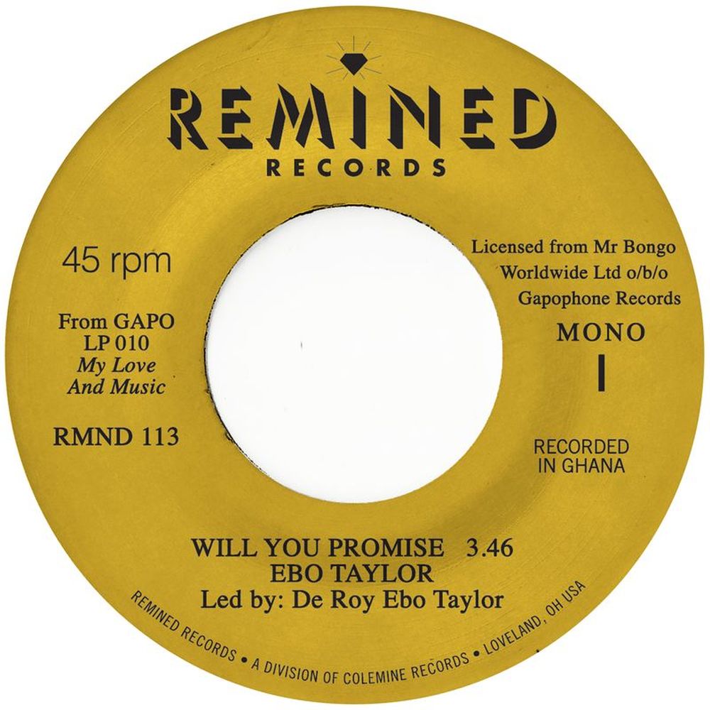 Ebo Taylor - Will You Promise / Maye Omama [7" Salmon Pink Single]