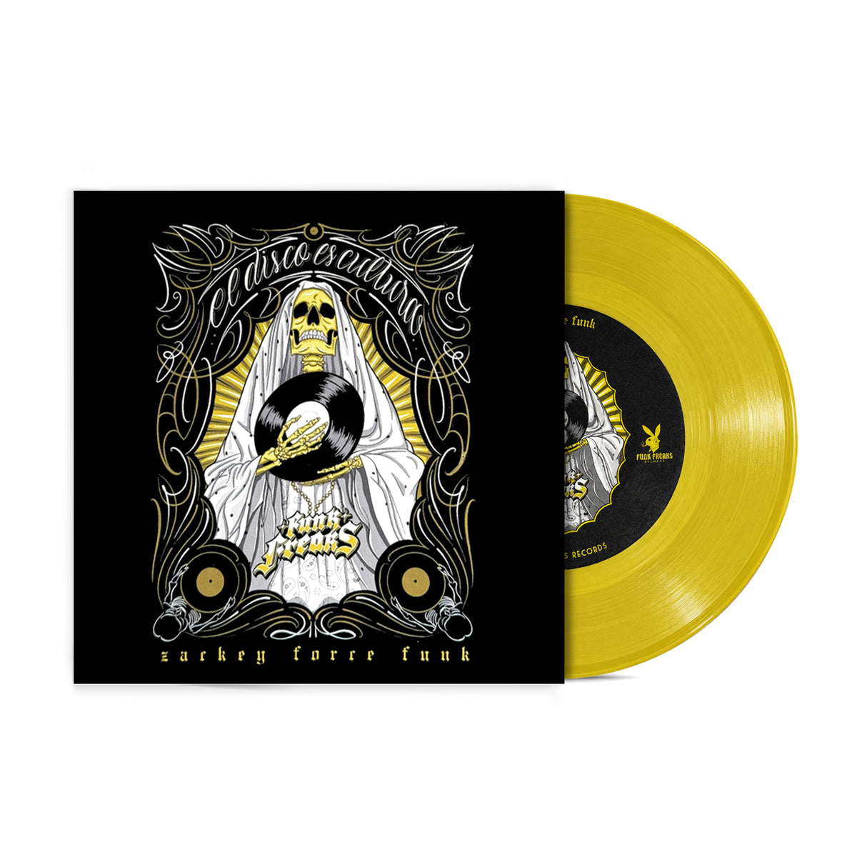 Zackey Force Funk - Hater 3000 Part 2 b/w Don't Stop Movin [7" Gold colour vinyl]