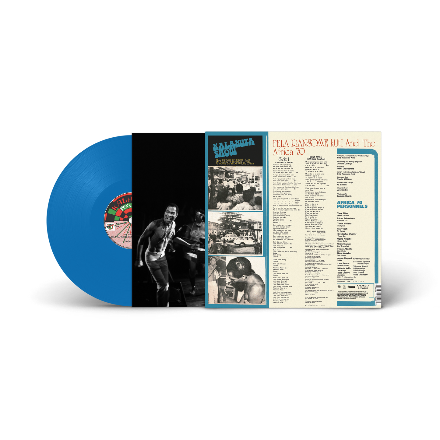 Fela Kuti - Kalakuta Show [Opaque Blue Vinyl]