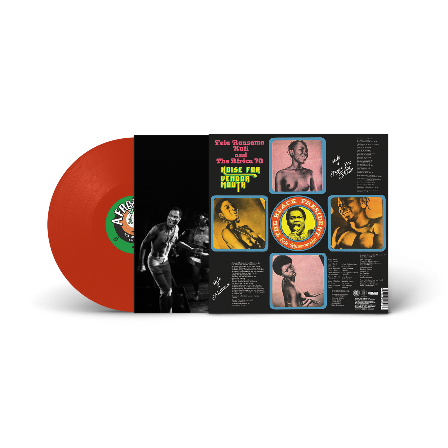 Fela Kuti - Noise For Vendor Mouth [Opaque Red Vinyl]