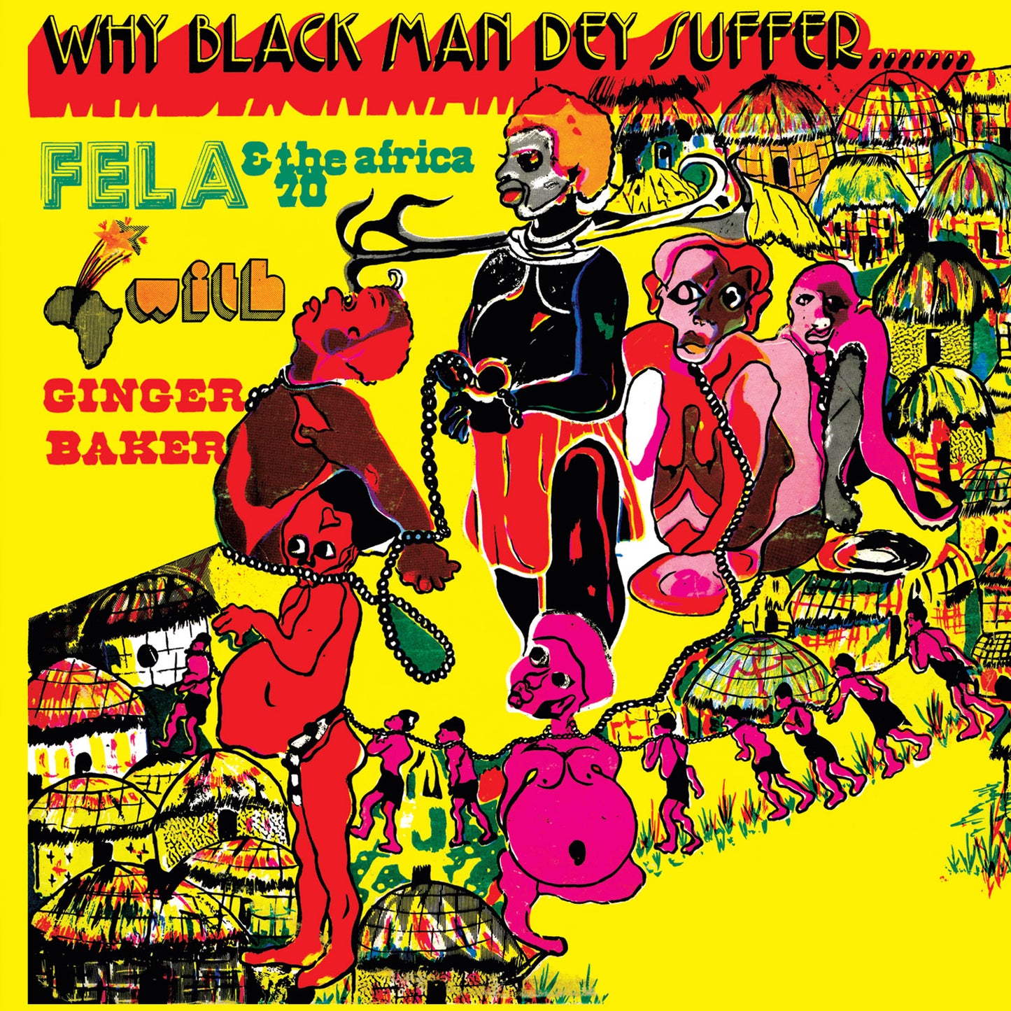 Fela Kuti - Why Black Man Dey Suffer [Translucent Yellow Vinyl]
