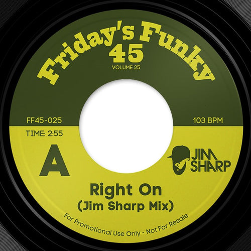 Jim Sharp - Right On/Full Love [7" Vinyl]