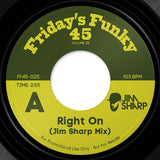 Jim Sharp - Right On/Full Love [7" Vinyl]