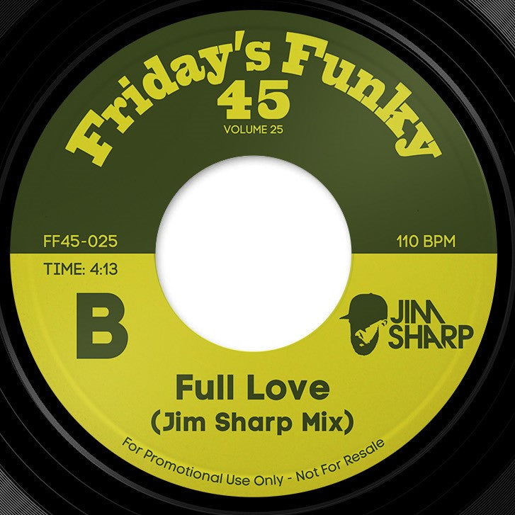 Jim Sharp - Right On/Full Love [7" Vinyl]