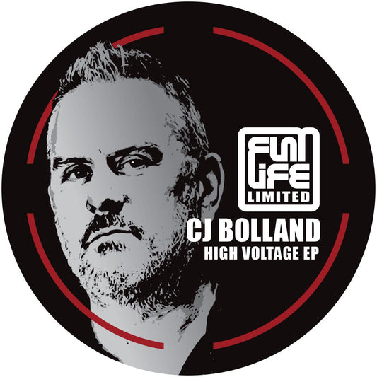 CJ Bolland - High Voltage EP [transparant red vinyl]