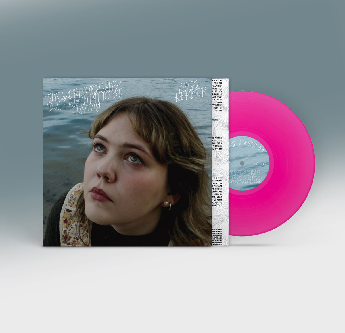 Jess Kerber - The World Is Dark, but I Want It to Be Funny [Neon Pink Vinyl]