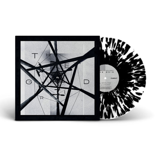 KRÆK & NickBee - The Grid EP [White & Black Splatter effect]