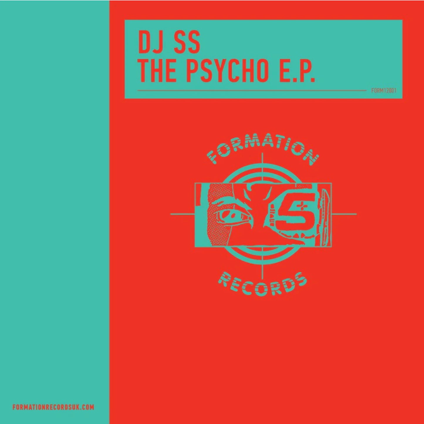 Dj SS - The Psycho EP (Clear Glass Vinyl)