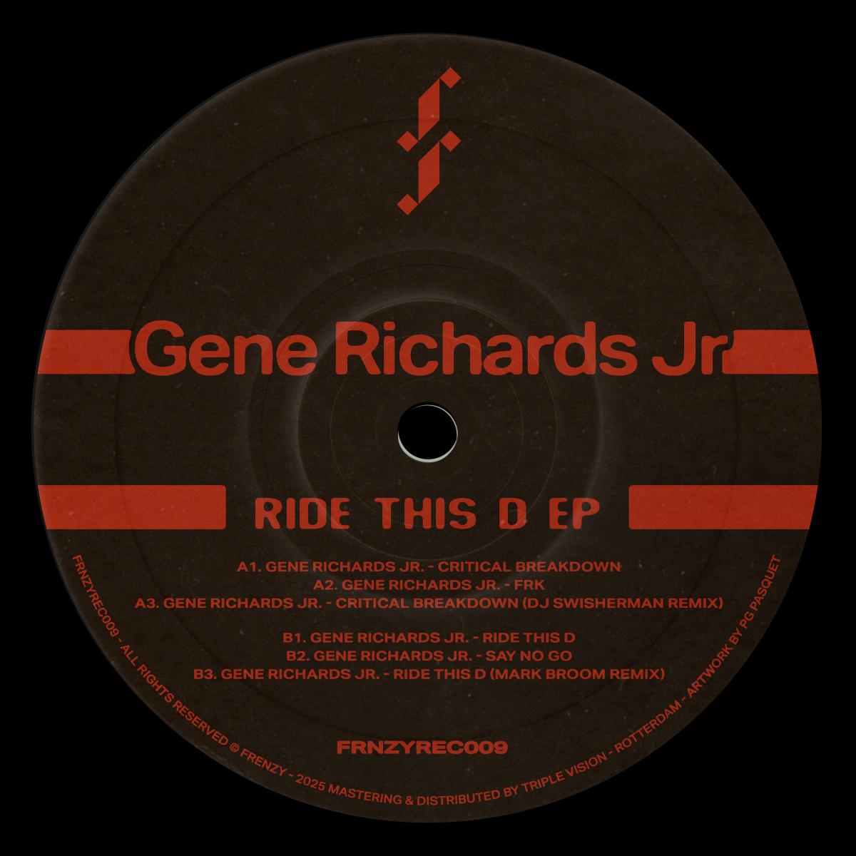 Gene Richards Jr. - Say No Go EP [sticker insert]