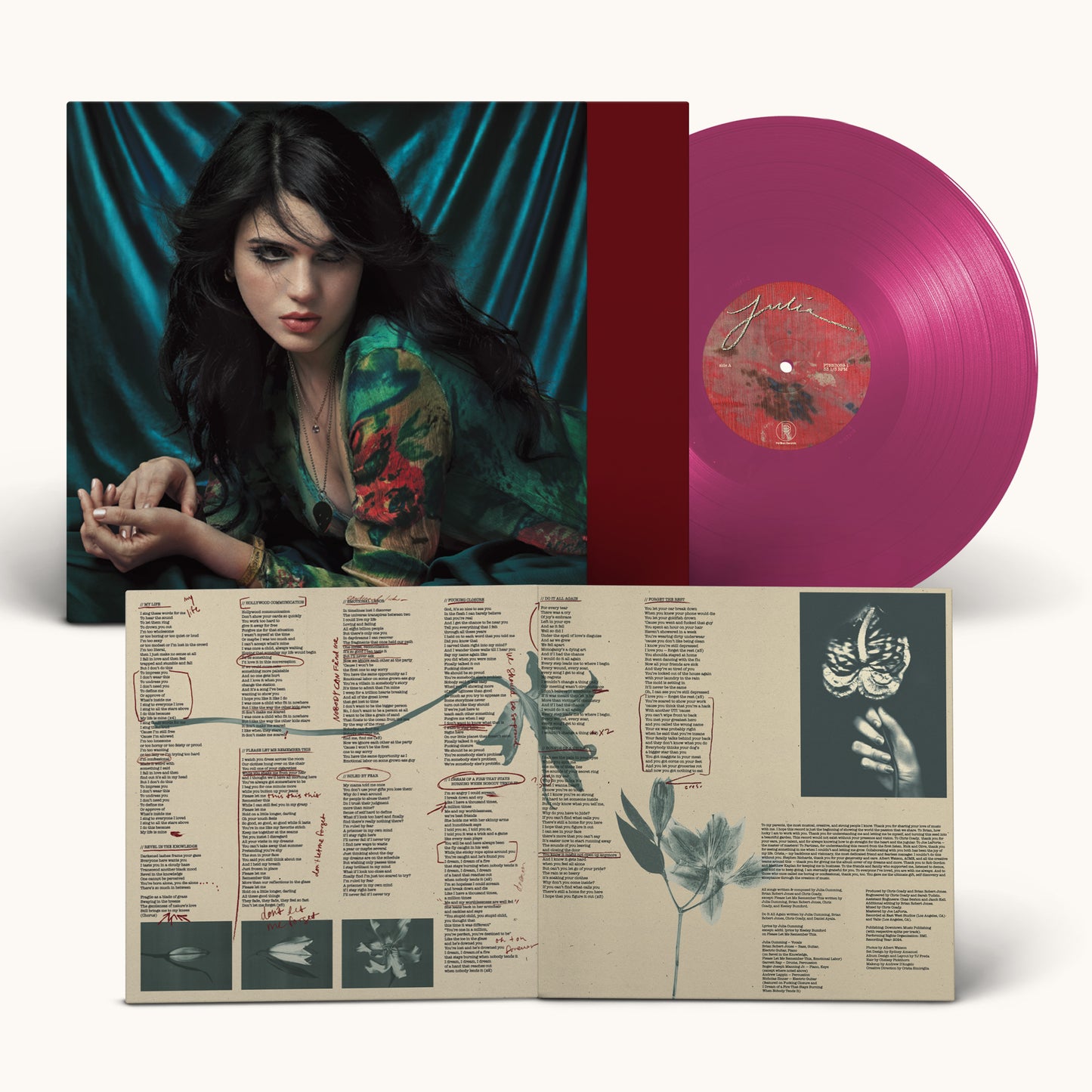 Julia Cumming - Julia [Translucent 'Orchid' Red LP]