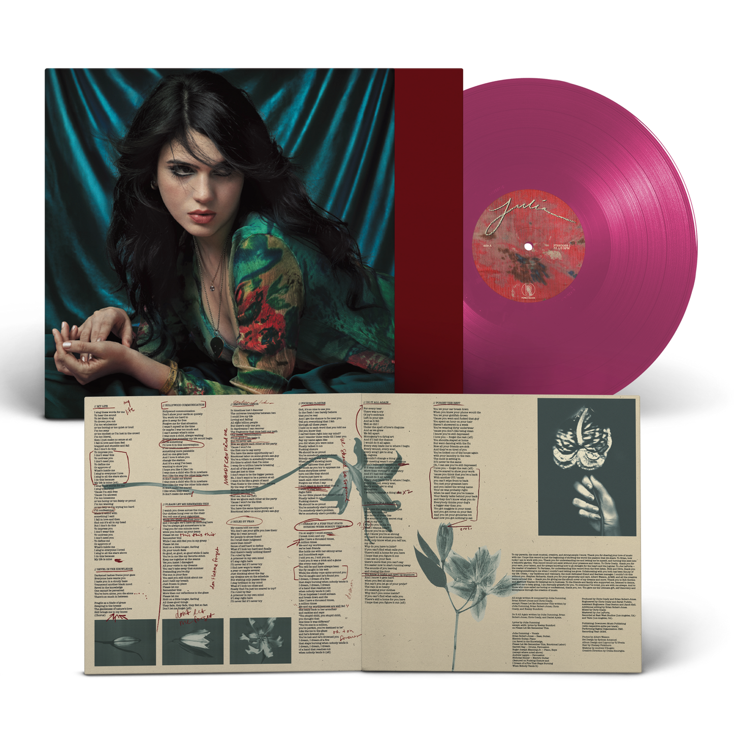 Julia Cumming - Julia [Translucent 'Orchid' Red LP]