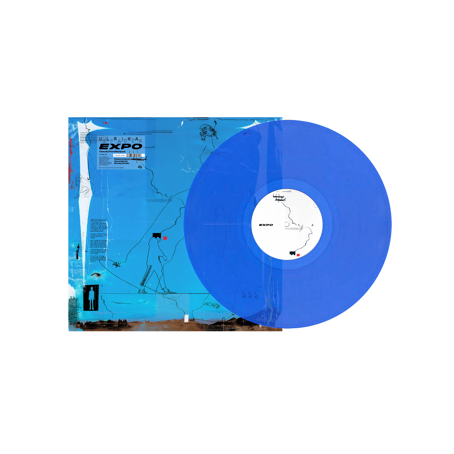 Ulrika Spacek - EXPO [Blue Marble Vinyl]
