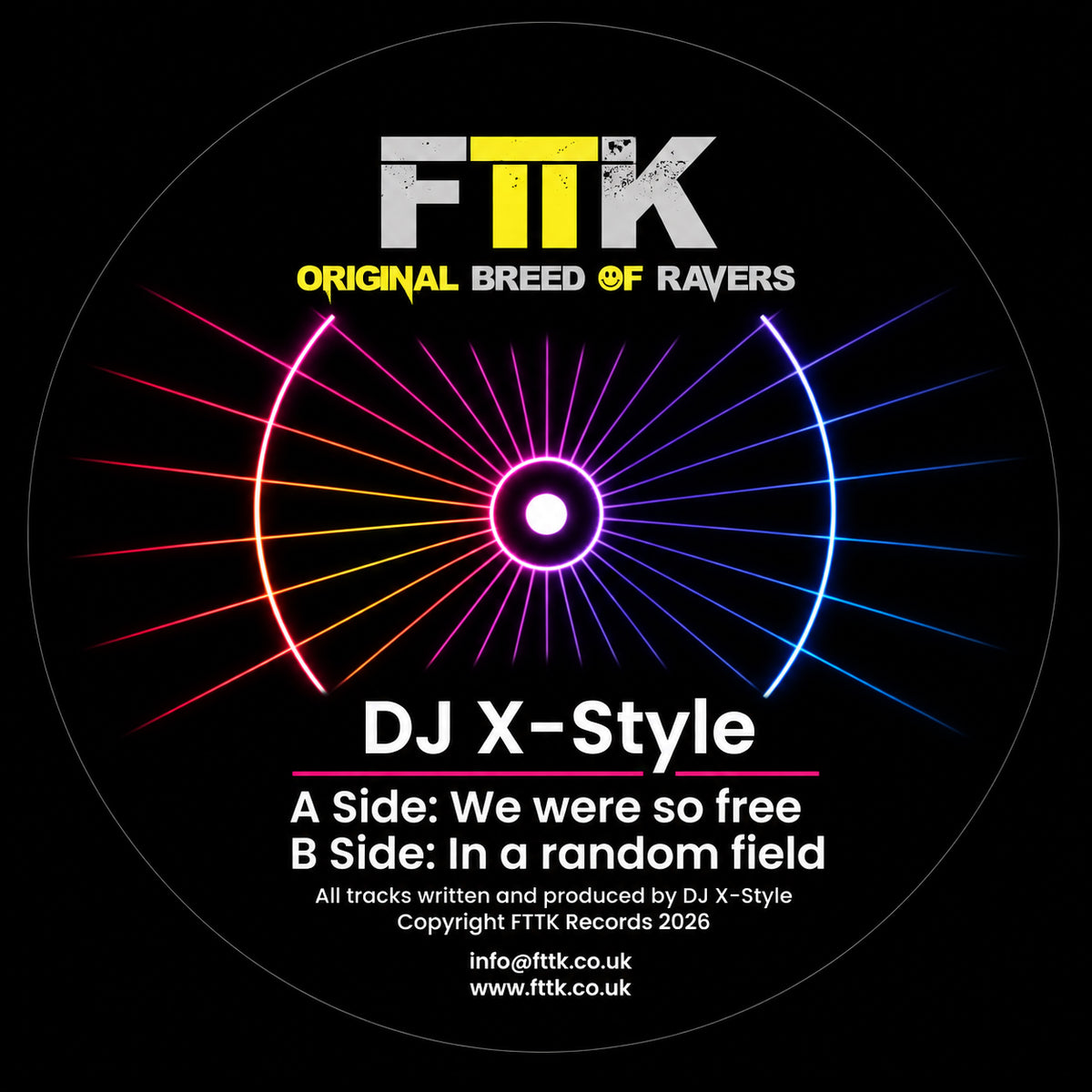 DJ X-Style - We Were So Free / In A Random Field