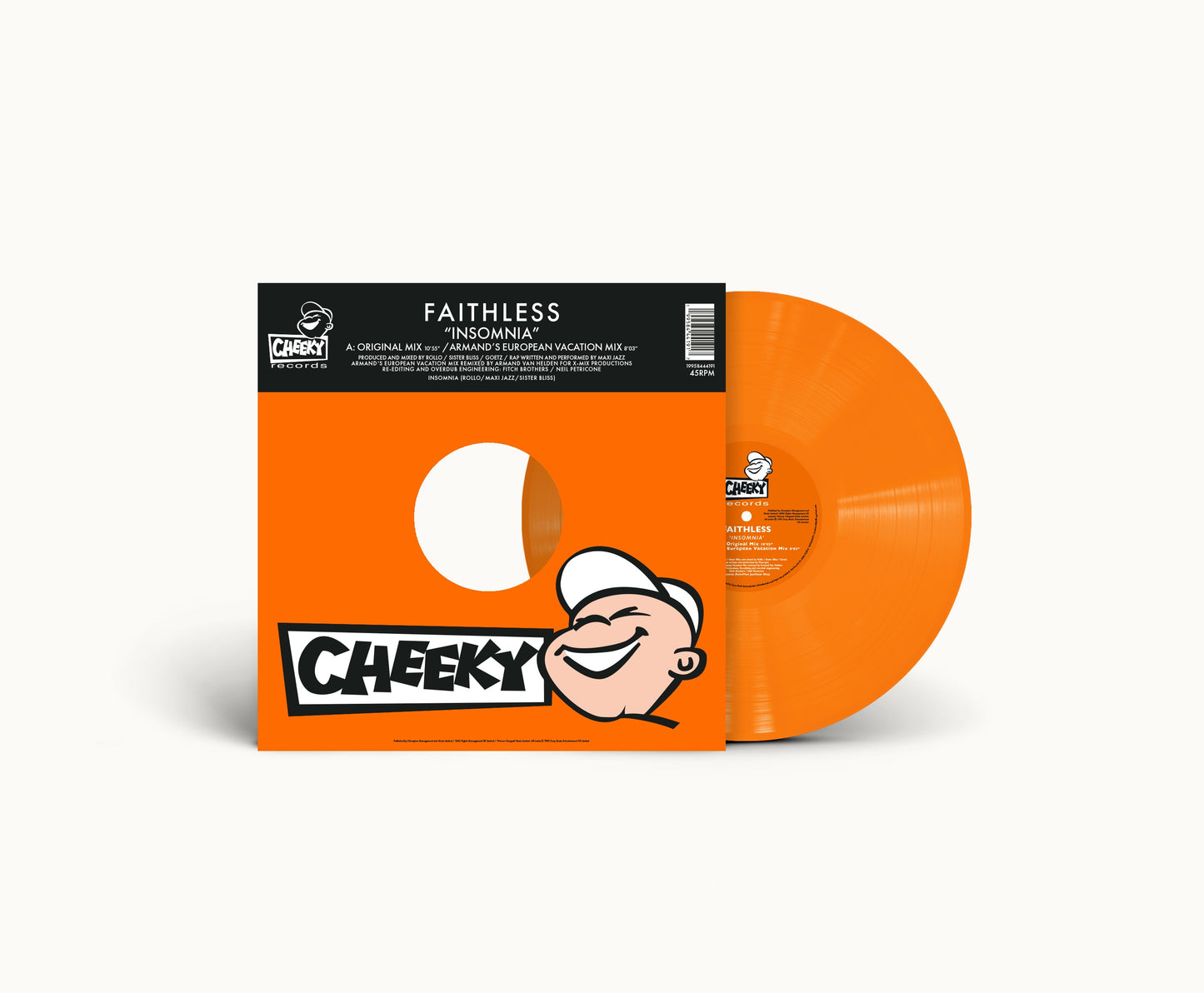 Faithless - Insomnia (30th Anniversary) [Orange 12" vinyl]