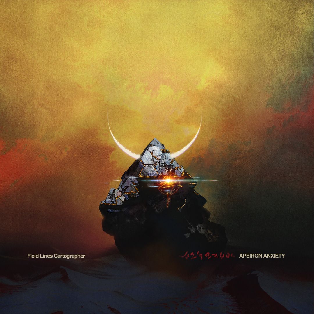 Field Lines Cartographer - Apeiron Anxiety [Transparent red vinyl w/ black smoke]