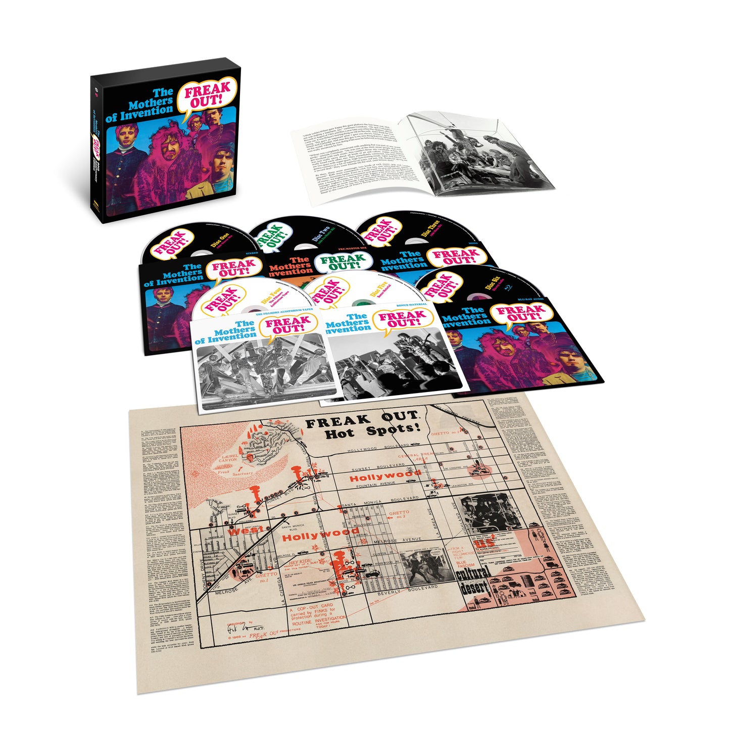 Frank Zappa, The Mothers of Invention - Freak Out! (60th Anniversary) [5CD + BR]