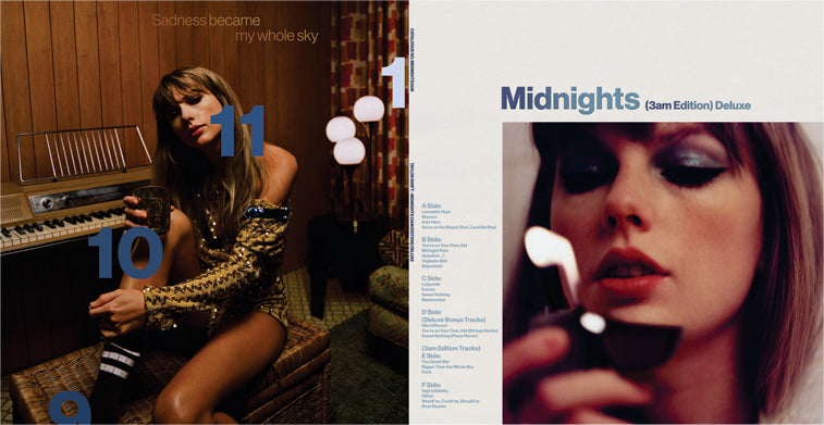 Taylor Swift - Midnights (3am Edition) [Deluxe 3LP Random Coloured](ONE PER PERSON)