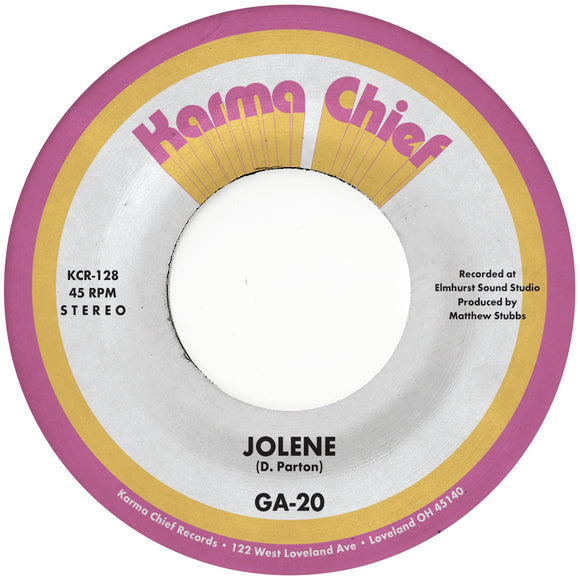 GA-20 - Jolene / Still As The Night [Limited Transparent Brown 7
