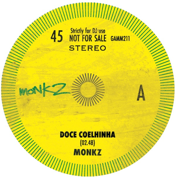 MONKZ - DOCE COELHINHA / WUN UV U [7" Vinyl]
