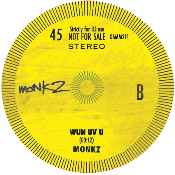 MONKZ - DOCE COELHINHA / WUN UV U [7" Vinyl]