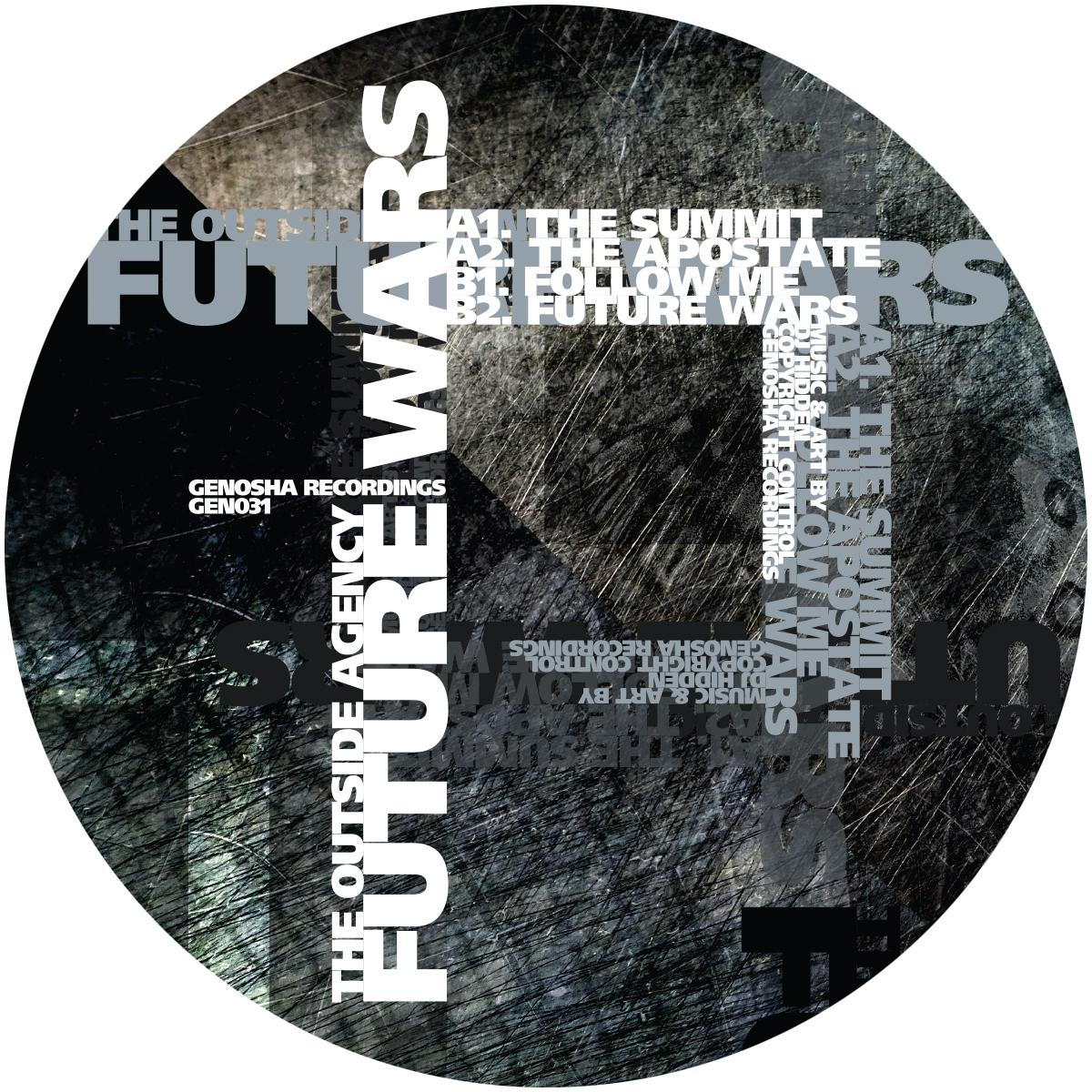 The Outside Agency - Future Wars [silver marbled vinyl / 180 grams / label sleeve / incl. DL code]
