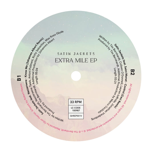 Satin Jackets - Extra Mile EP