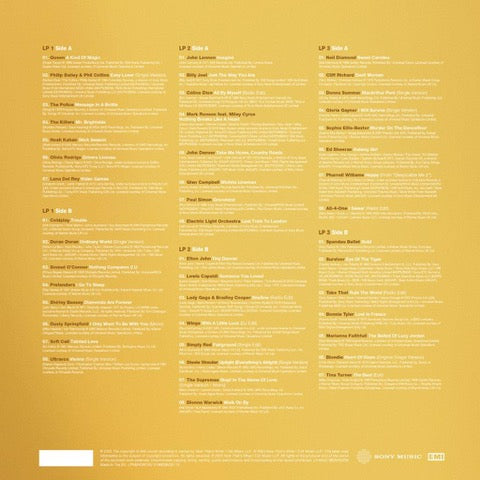 Various Artists - NOW That's What I Call Gold - Ultimate Hits [3LP Black]