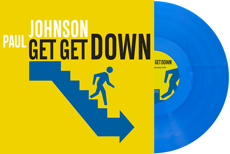 Paul Johnson - Get Get Down [Blue Vinyl]