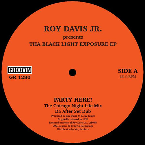 Roy Davis Jnr - Tha Black Light Exposure EP