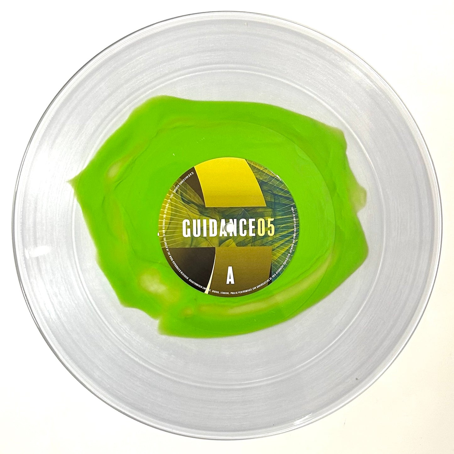 Indigo Virus - Two Birds EP (Clear and Green Marker Colour Vinyl Version)