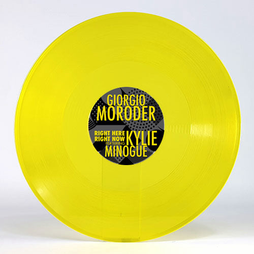 Giorgio Moroder Featuring Kylie Minogue - Right Here Right Now [Yellow Vinyl]