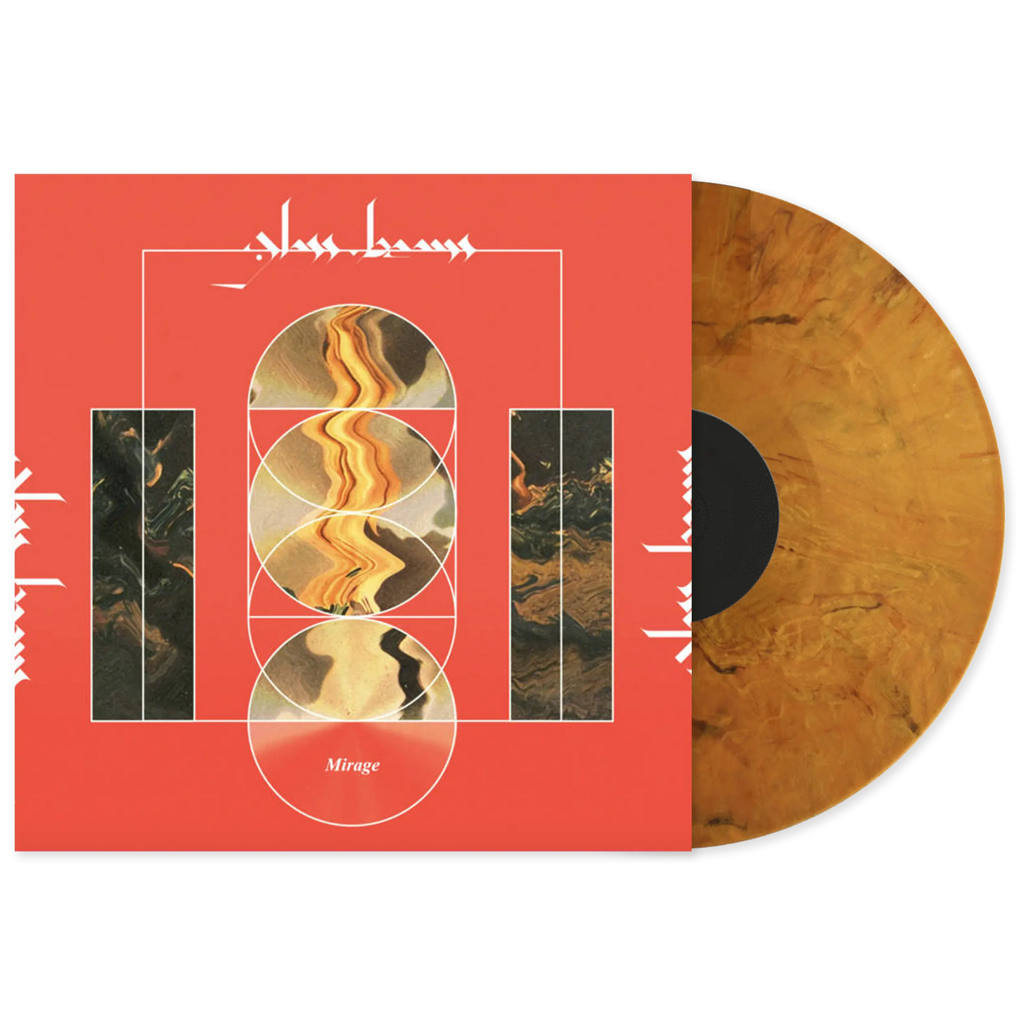 Glass Beams - Mirage (12inch/Gold Marbled) (ONE PER PERSON)